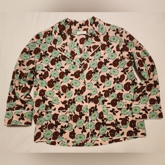 Sandro Paris PJ Style Button Up Shirt. Sz 3/Lrg. EUC - Picture 1 of 6